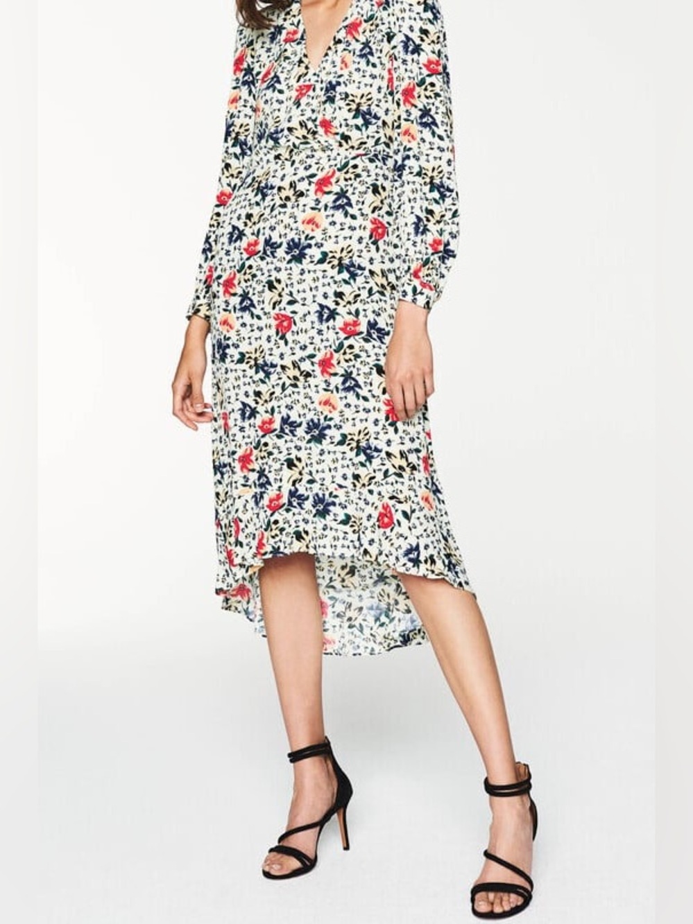 ba&sh Paloma Floral Midi Dress | Medium
